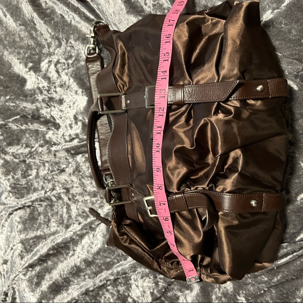 BOTKIER Sasha Large Duffle Satchel Metallic Bronze Shoulder Bag - Picture 6 of 10